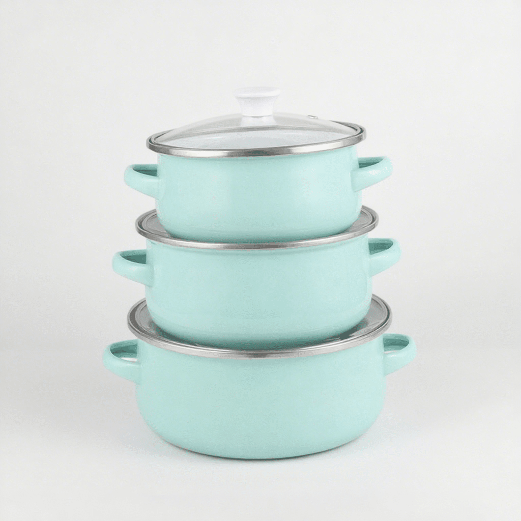 Enamel Casserole 16~24cm