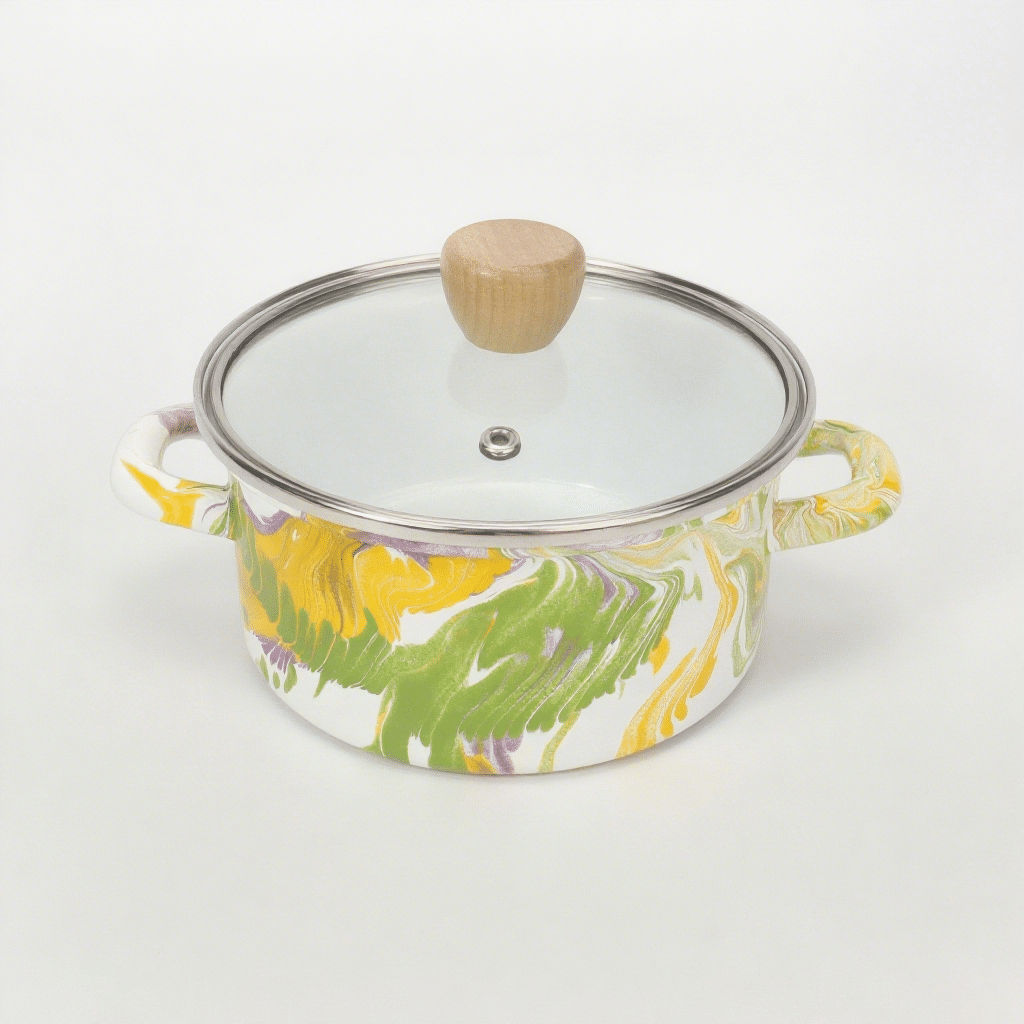 Enamel Pot 16 18cm