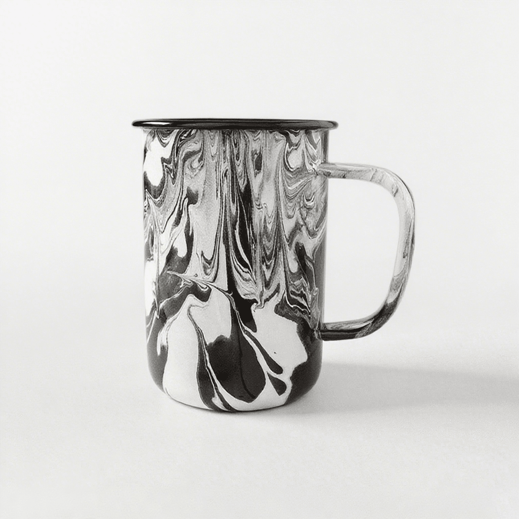Enamelware.TOP | Enamel High Mug 9 cm