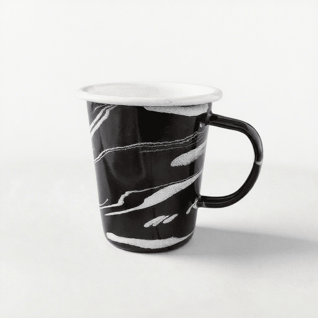 Enamelware.TOP | Enamel V Mug 8 10cm