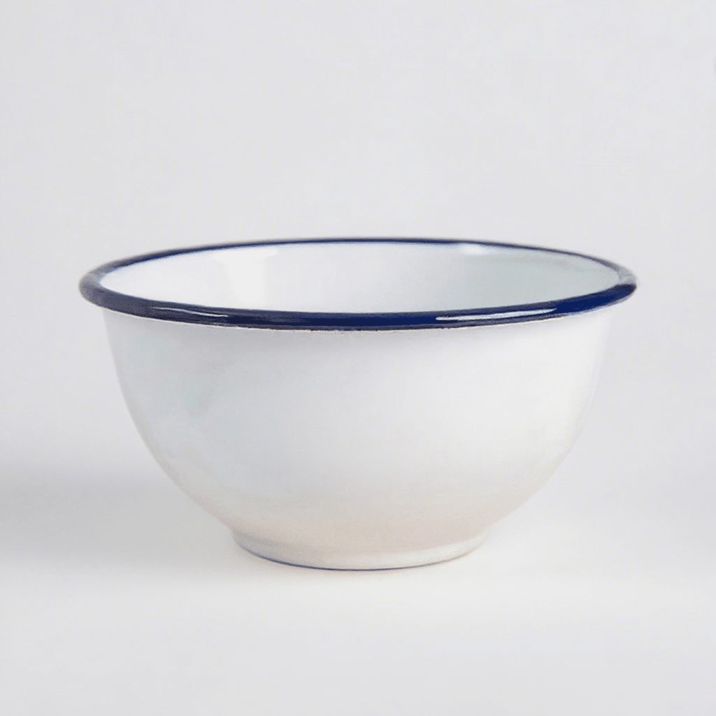 Large Enamel Mixing Bowls - Enamel Mix Bowl 24 27cm