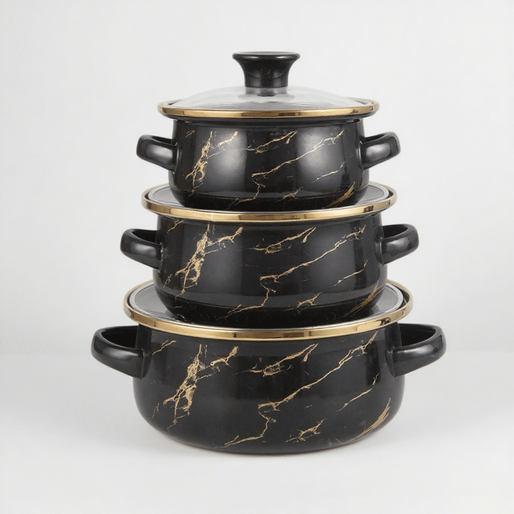 Enamel Casserole 16~24cm