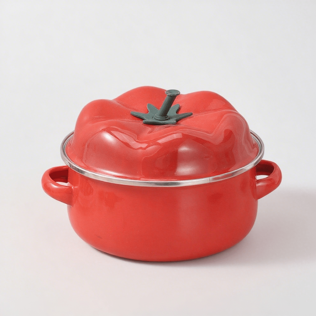Enamel Tomato Pot 18 20cm