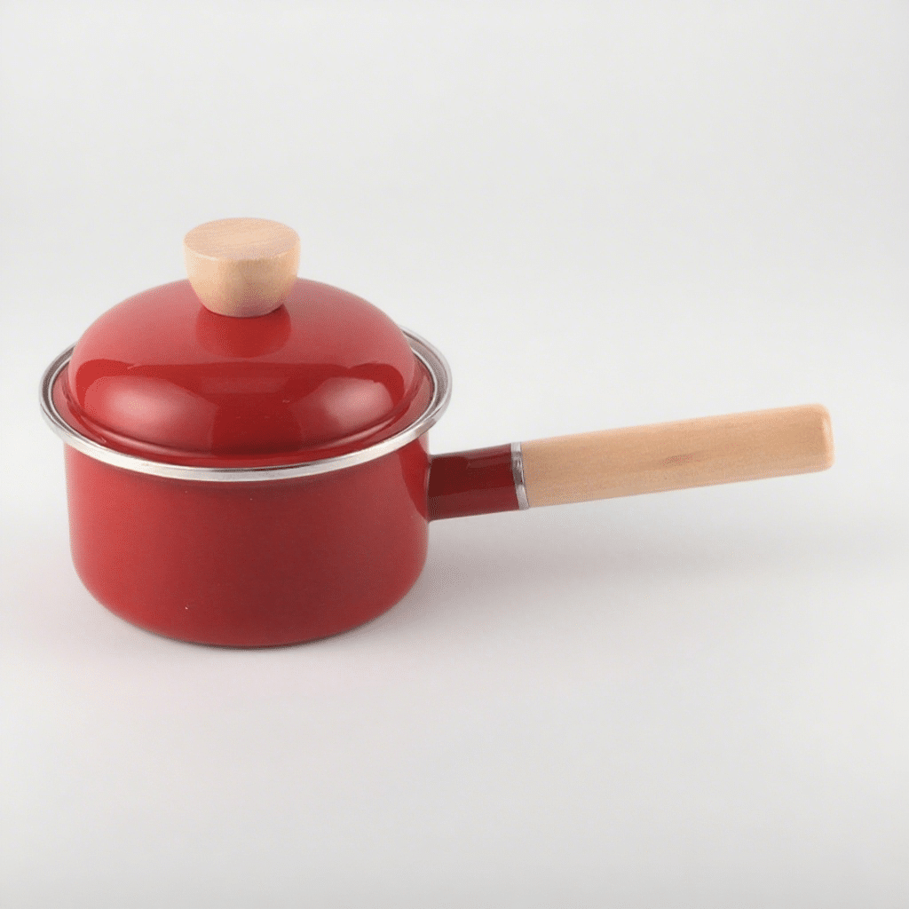 Enamel Saucepan 16 18cm
