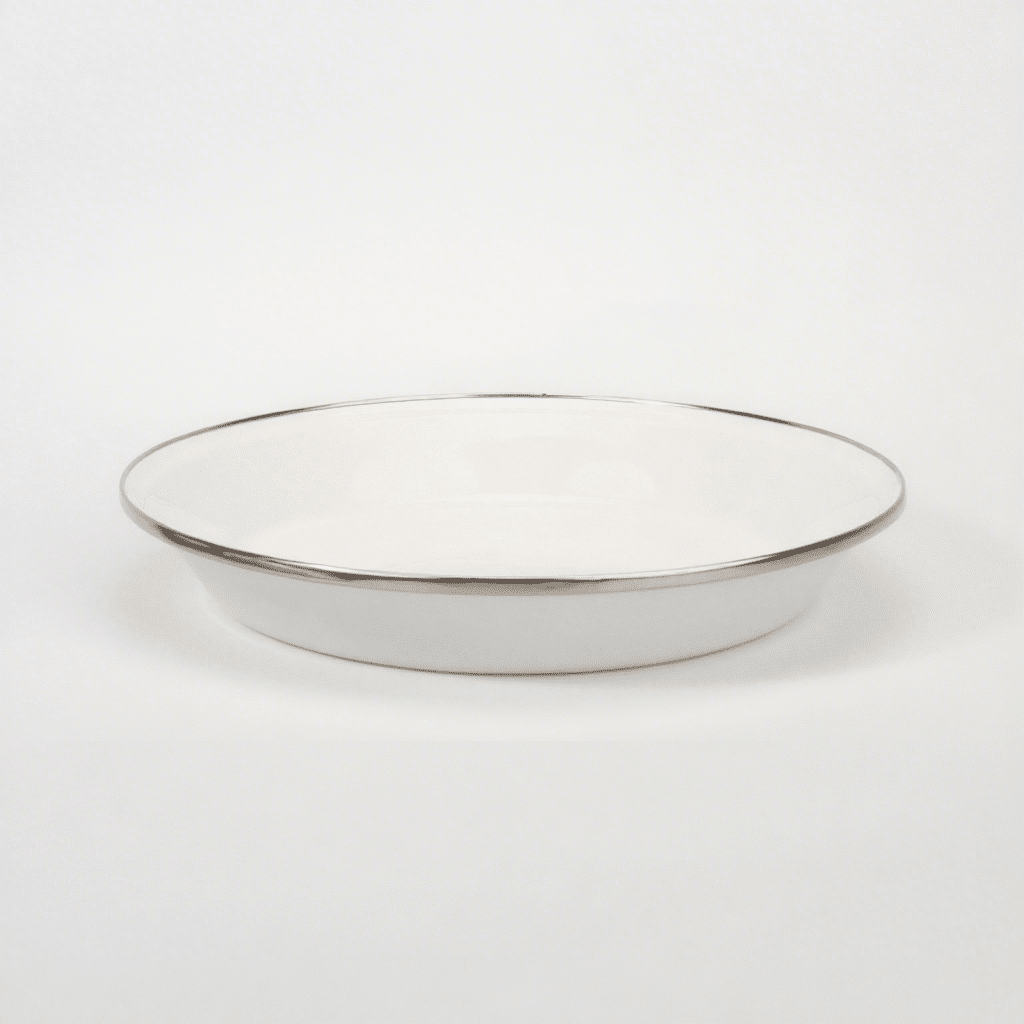 Enamel Round Plate 23cm